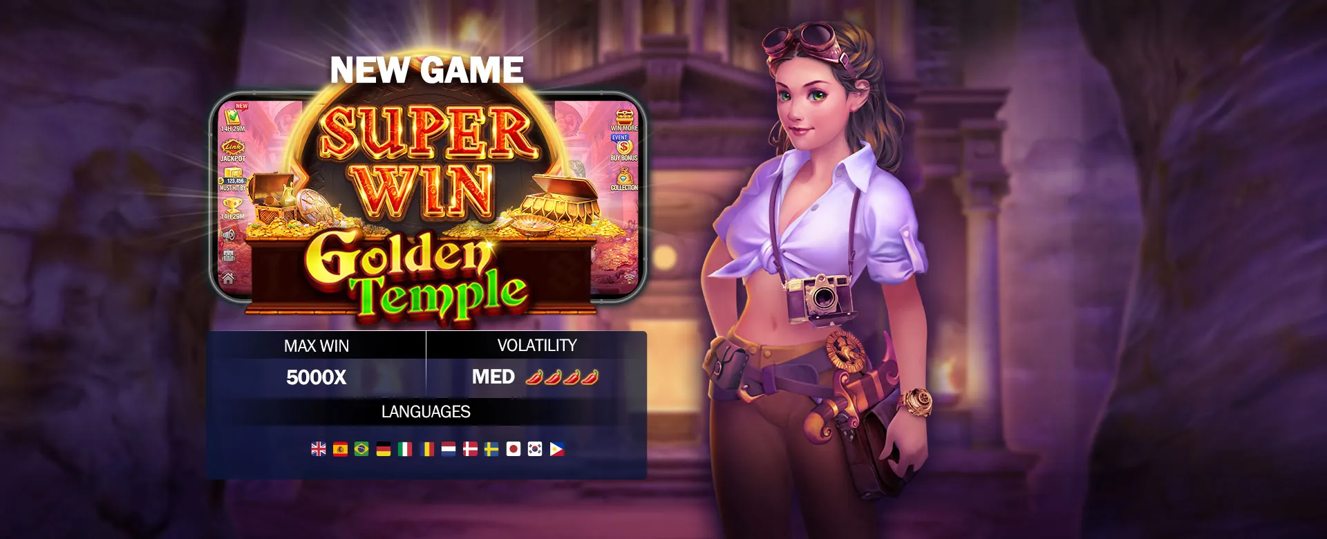 Dynamic arcade gaming environment with bet365 branding for Filipino players